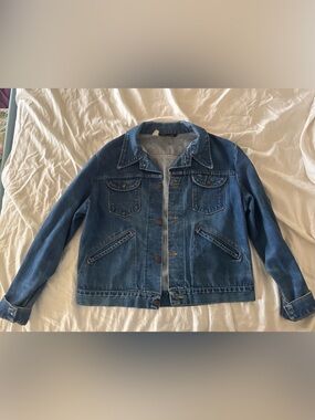 Wrangler 70s Vintage 126MJ No Fault Denim Jacket Made in USA L/XL